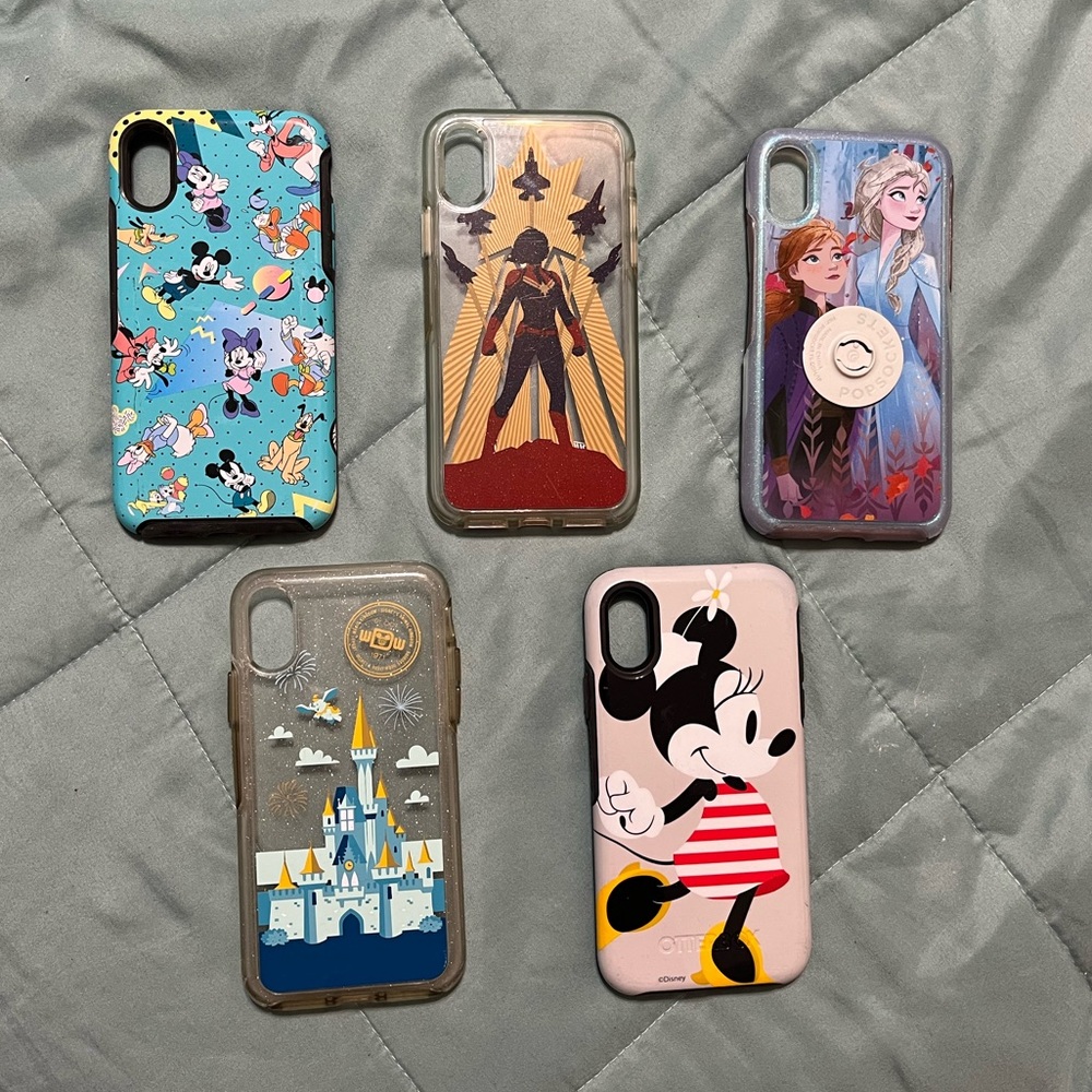 Disney OtterBox iPhone X/XS cases